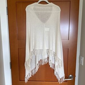 Minnie Rose Cashmere Poncho, O/S